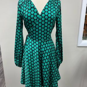 Milky Siena wrap dress